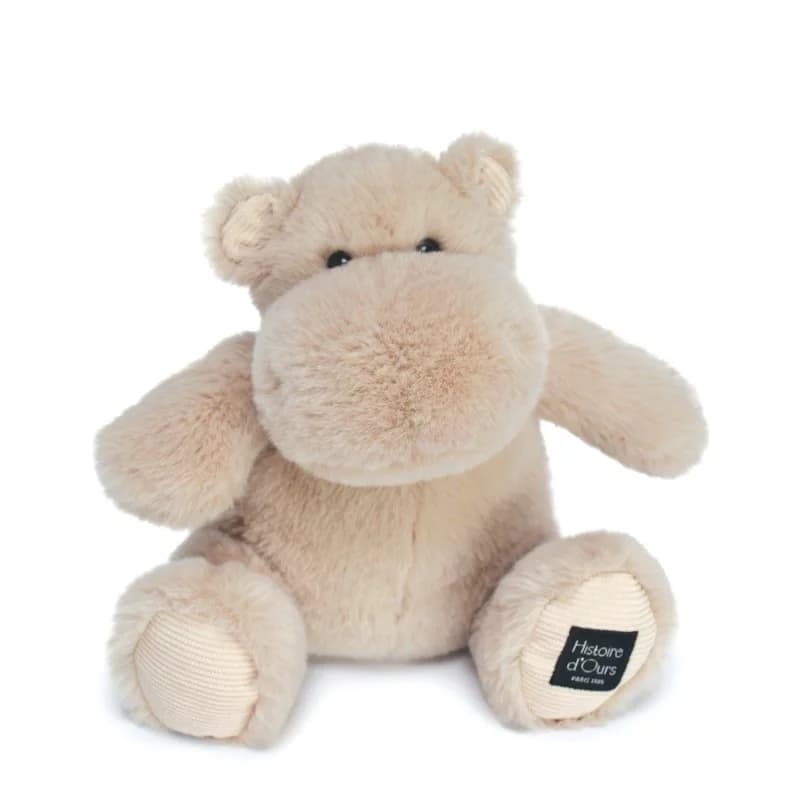 Histoire d'ours hippo 25 cm beige