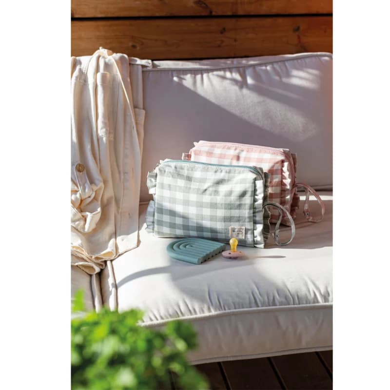 Trousse de toilette remy - walking mum vert