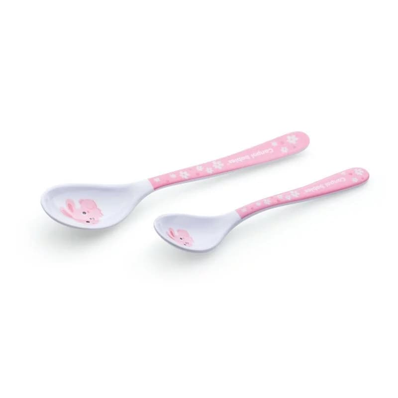 Canpol - set de 2 cuillères rose