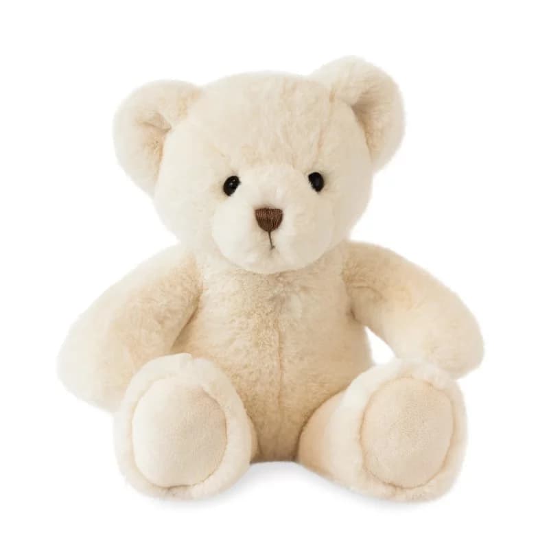 Peluche ours blanc 27cm histoire d'ours