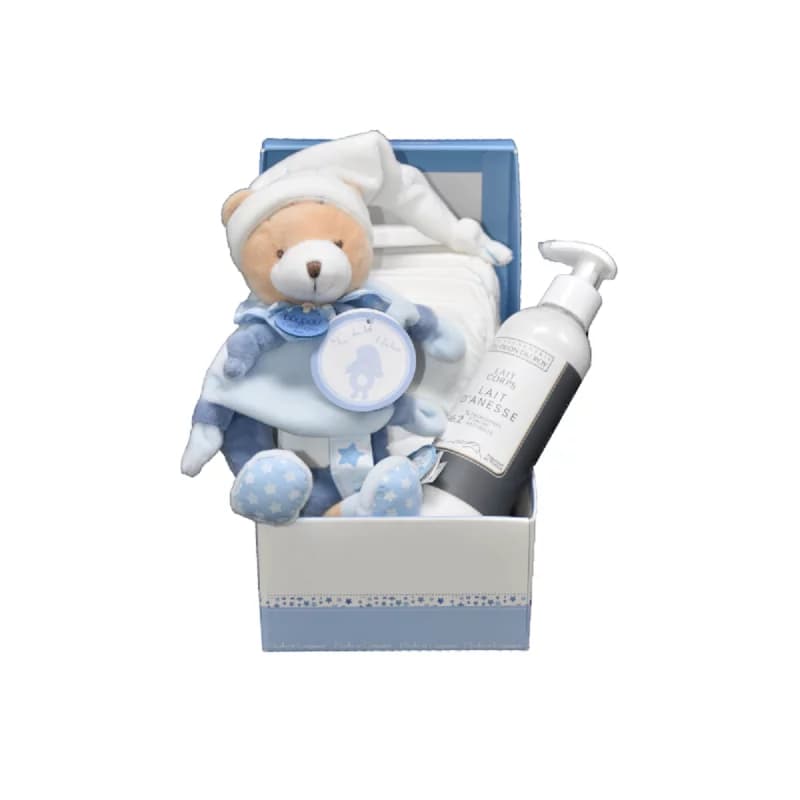 Coffret cadeau hochet petit chou