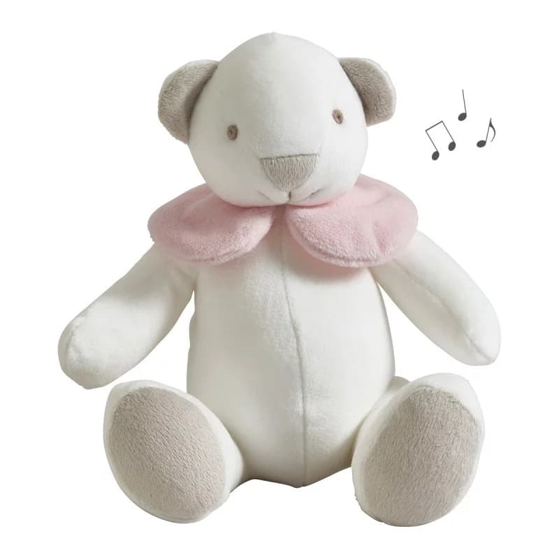 Peluche musicale ourson - 28cm