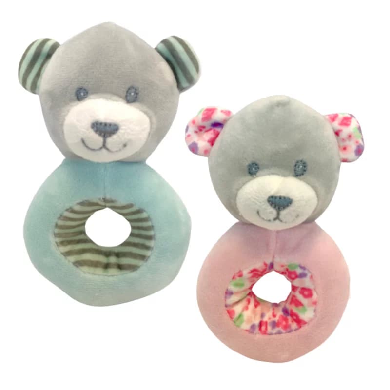 Hochet teddy l'ours bleu