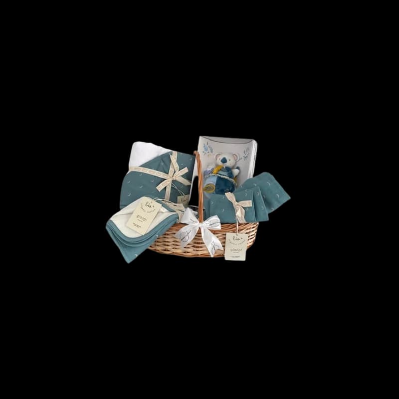 Coffret cadeau ocean green cape de bain