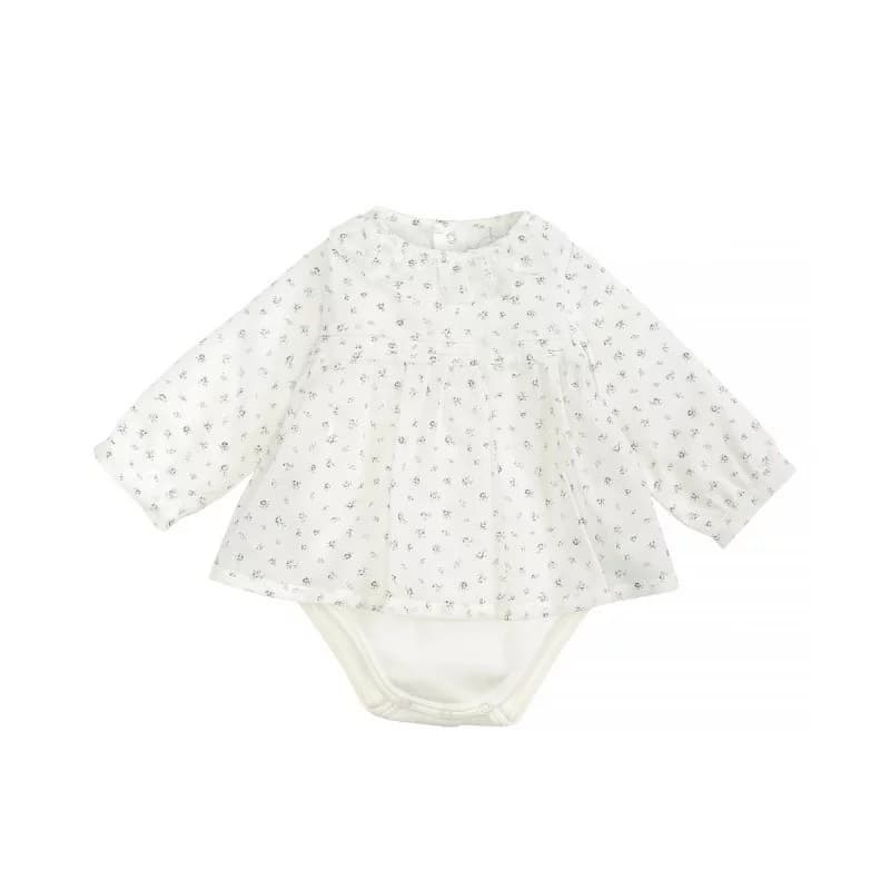 Blouse body laranjinha - 3 mois