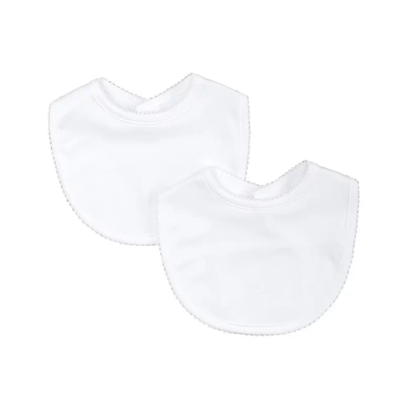 Bavoir laranjinha lot de 2 blanc