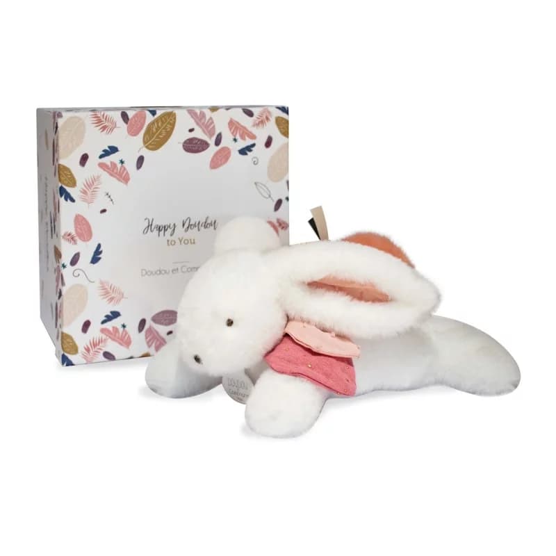 Doudou lapin happy boho doudou et compagnie