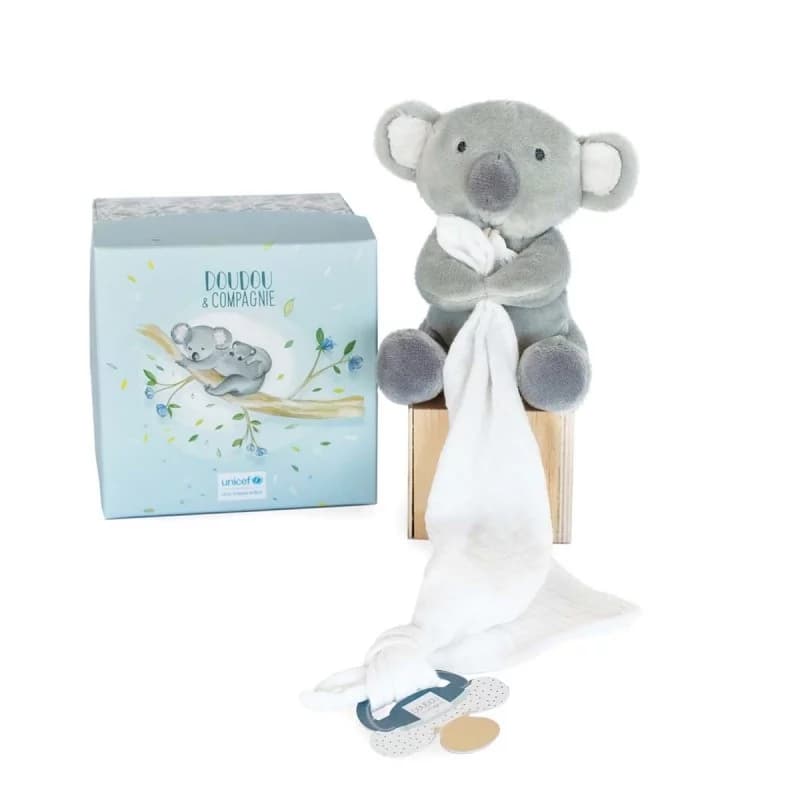 Unicef - koala avec mouchoir doudou & compagnie