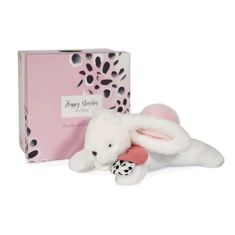 Happy - pantin blush 25cm - doudou & compagnie