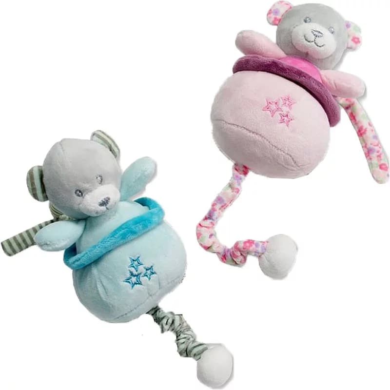 Teddy - boite à musique bleu