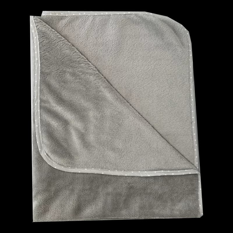 Couverture promenade polaire c comme cadeau gris