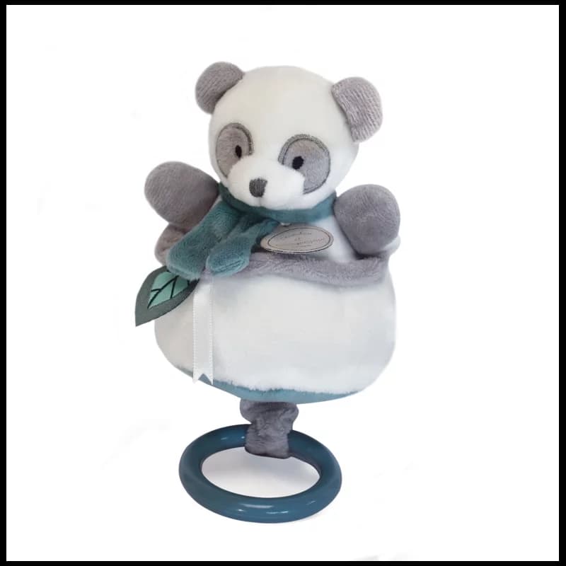 Méli-mélo - boîtes à musique bleu et beige gris