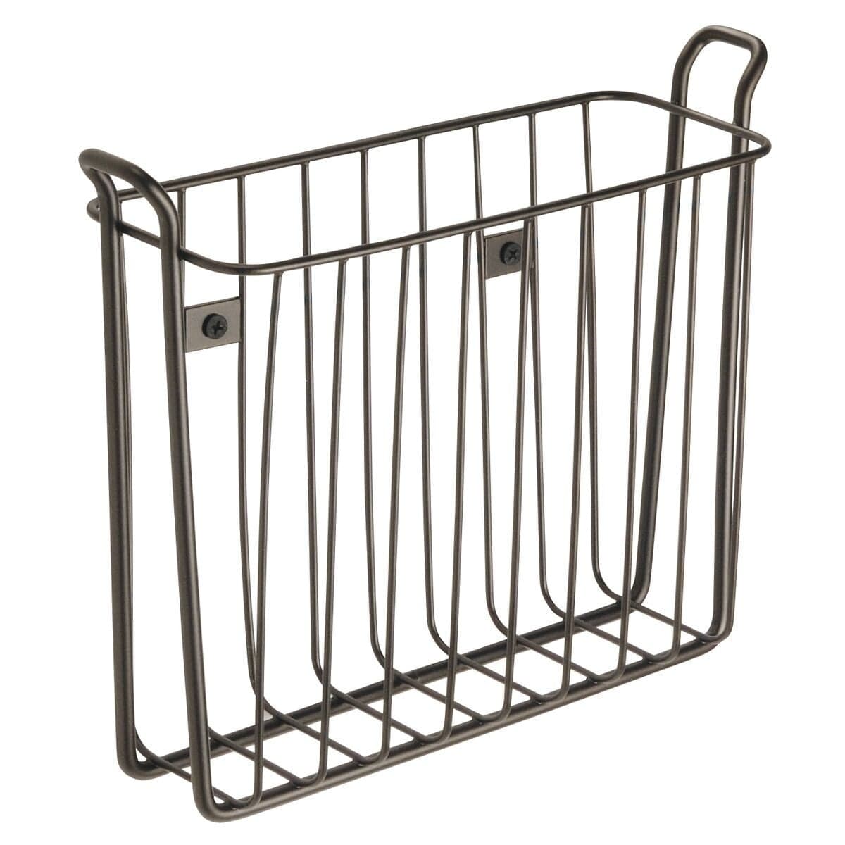 Porte magazine mural chrome classico - Calicosy