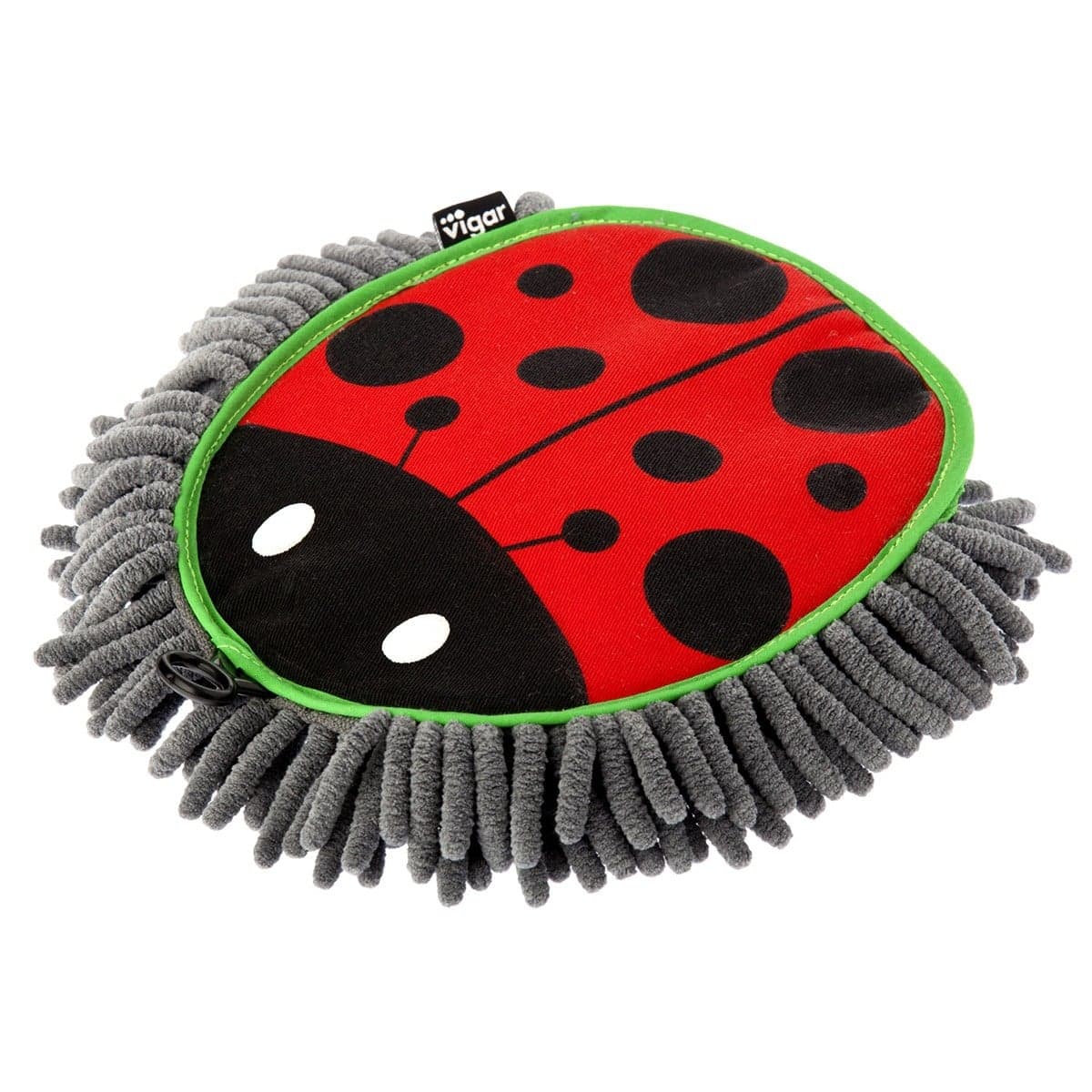 Chiffon microfibres décor coccinelle - Calicosy