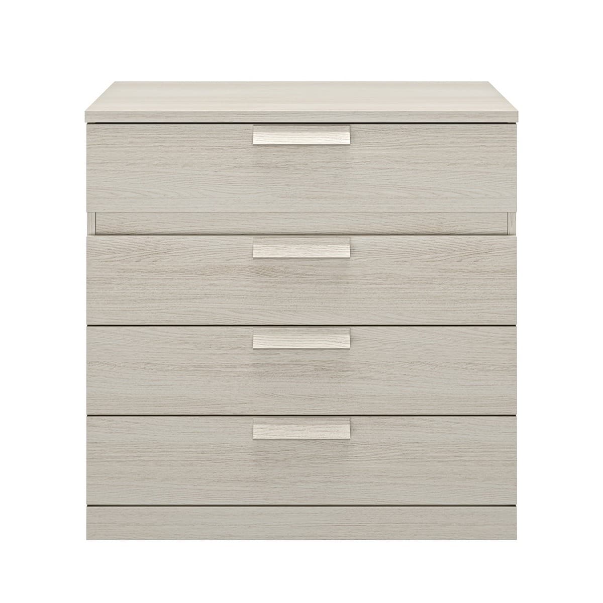 Commode 4 tiroirs Cyrus - Fabrication Française - Couleur : Bois clair - Panneaux de particules - Calicosy