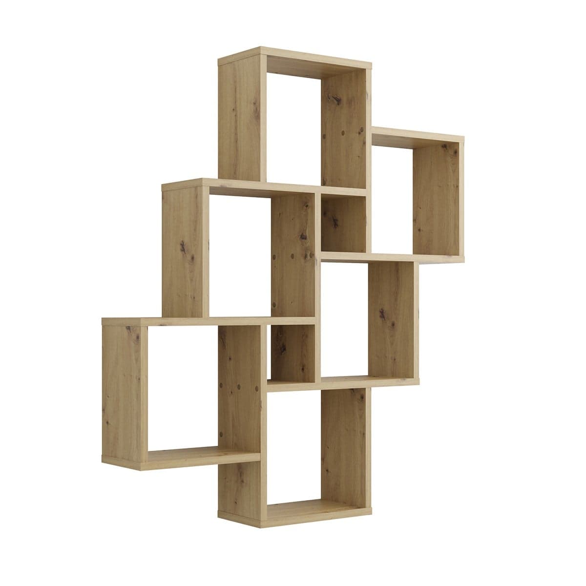 Étagère Murale Flottante 8 Compartiments - Laurio - Calicosy