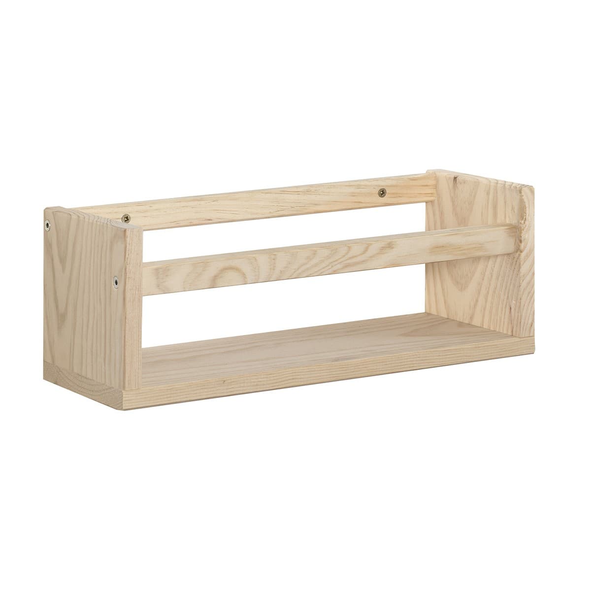 Etagère murale en pin massif - L40 x H15 cm - Pin massif - Calicosy