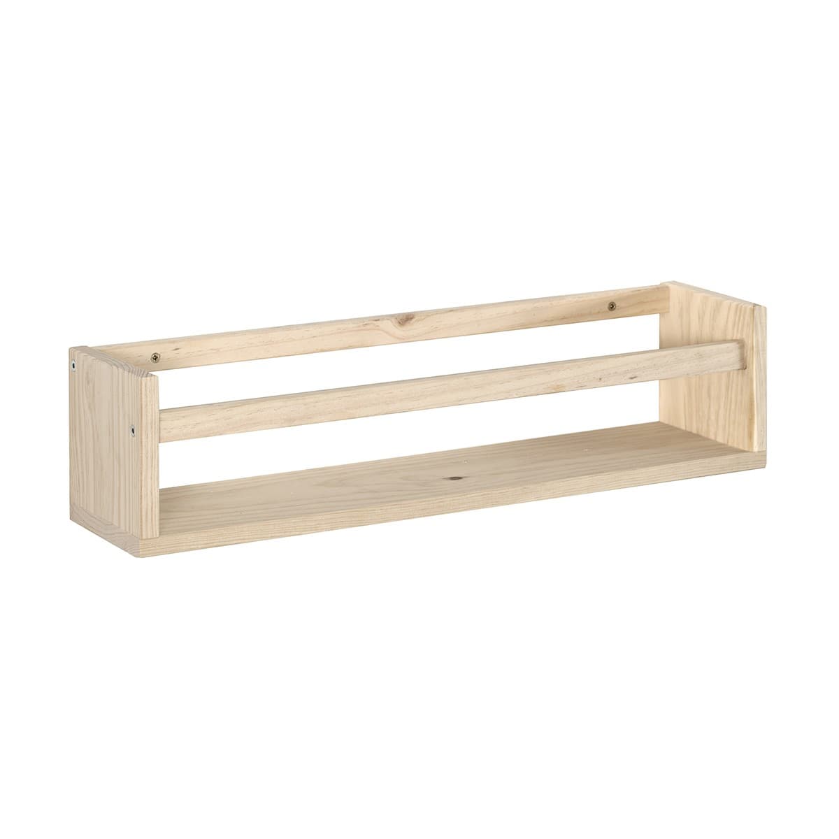 Etagère murale en pin massif - L60 x H15 cm - Pin massif - Calicosy