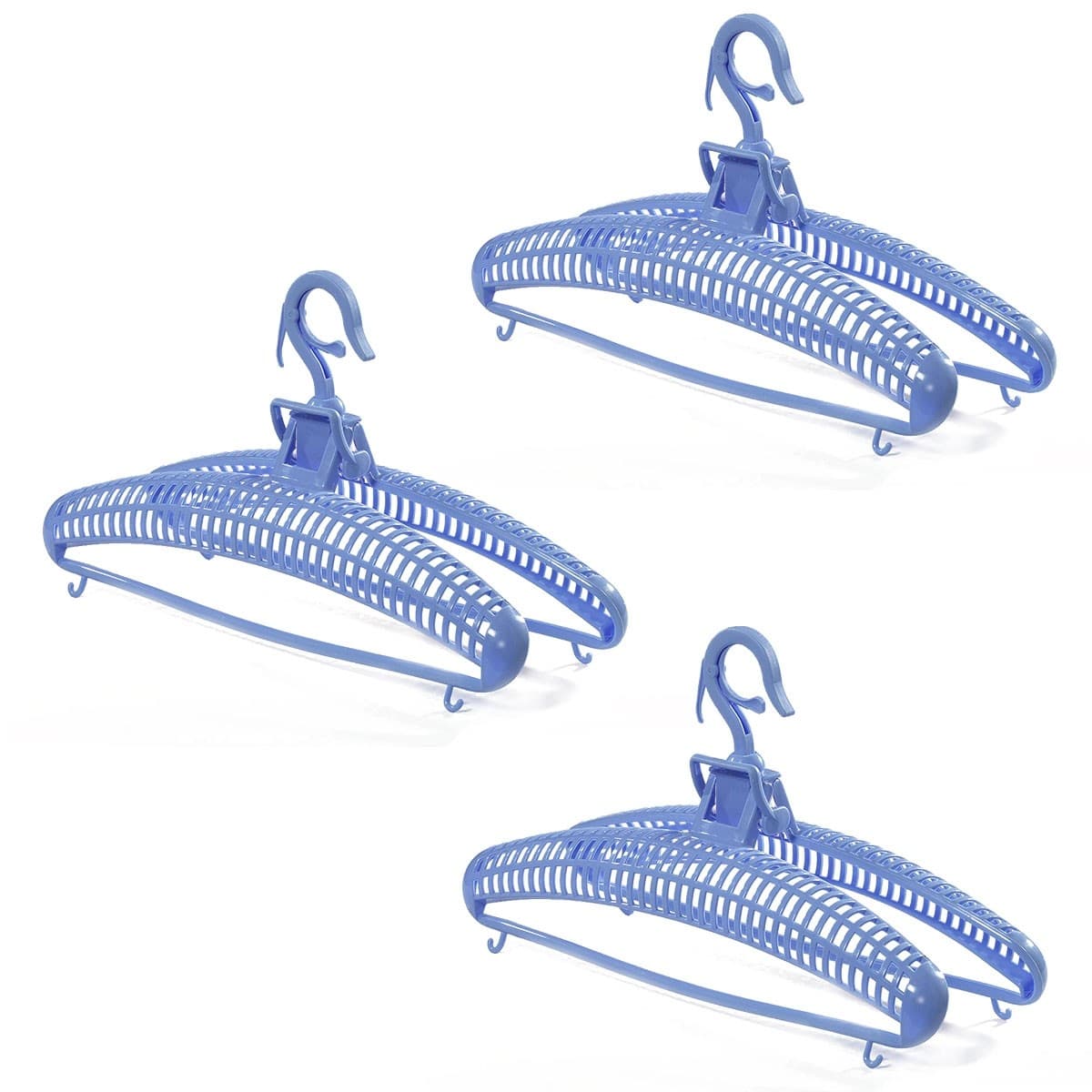 Cintre sèche pull vendu par 3 - Plastique - Calicosy