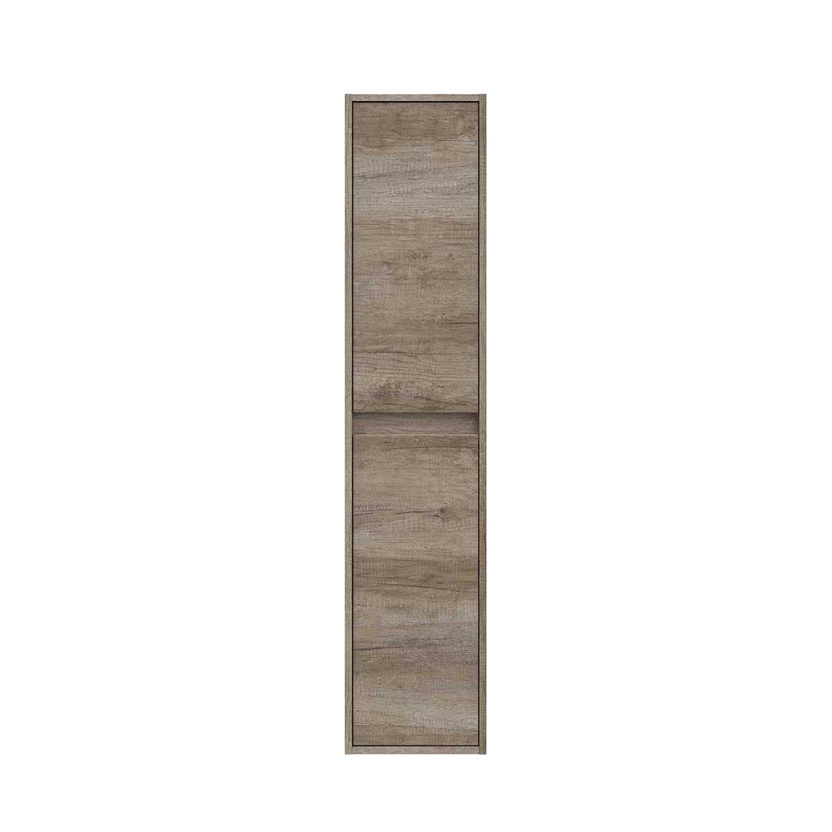 Colonne suspendue 2 portes H140 cm - Couleur : Chene kronberg - Panneaux de particules - Calicosy