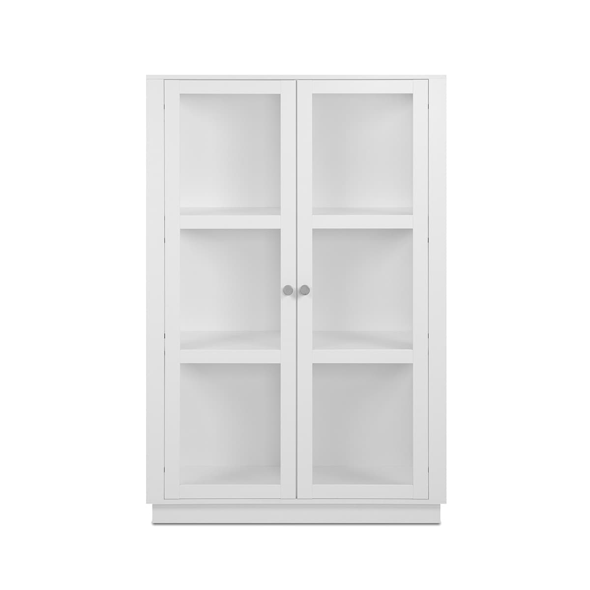 Vitrine 4 étagères L100 cm - Arles - MDF - Calicosy