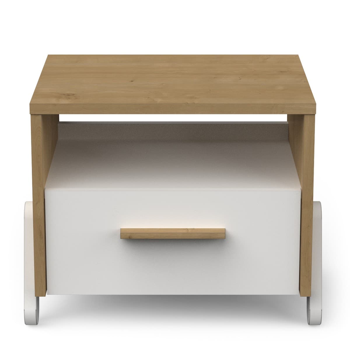 Chevet 1 tiroir L39,3 cm - NAILI - MDF - Calicosy