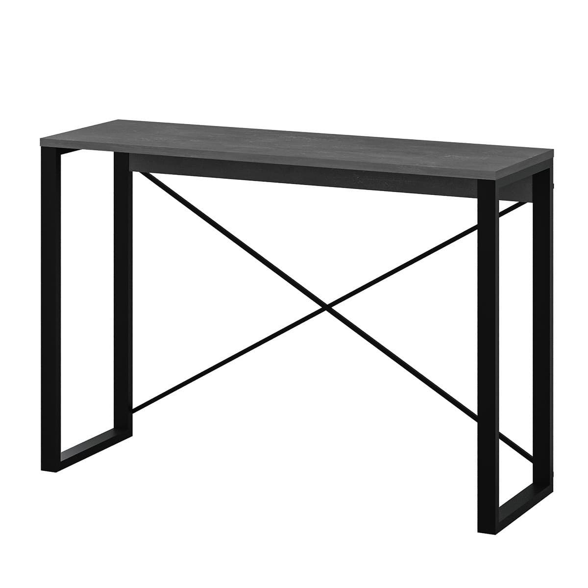 Console 110 cm - ARCHIE - Couleur : Gris - Panneaux de particules - Calicosy