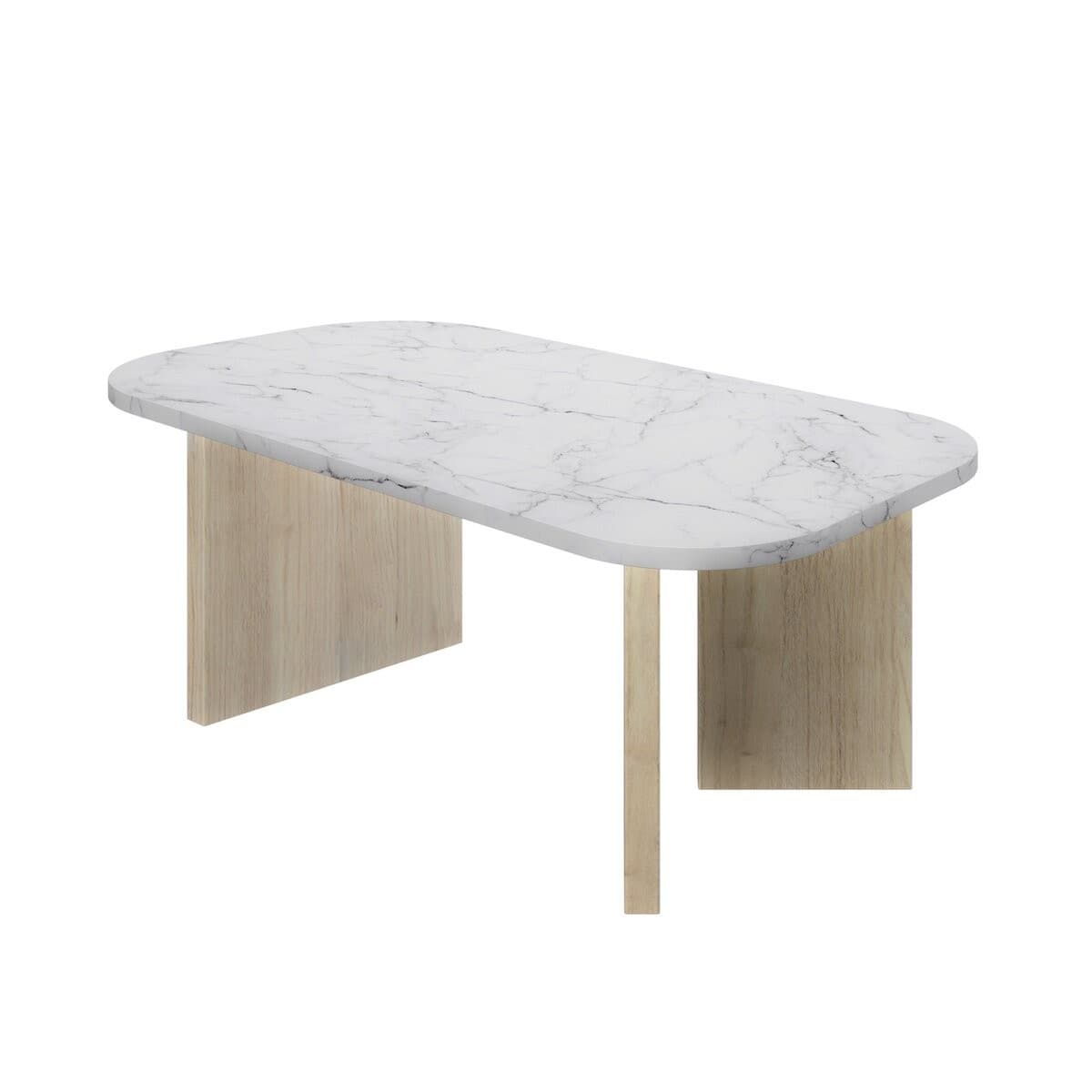 Table basse H39 cm - QUARTZ - Panneaux de particules - Calicosy