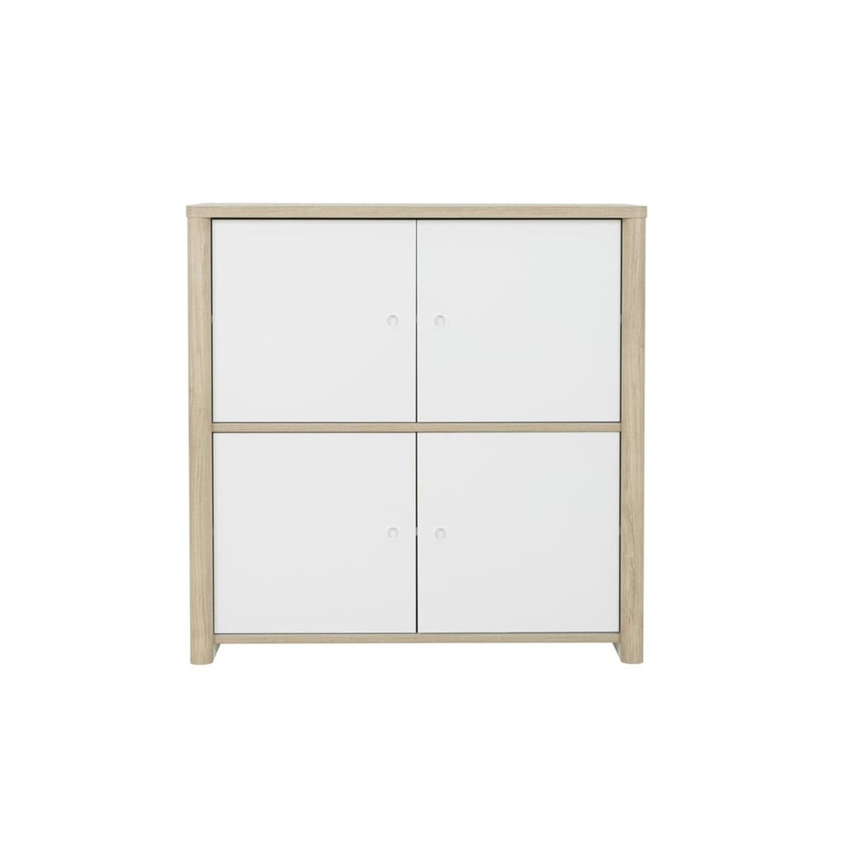 Buffet 4 portes L100 cm - MATIS - Panneaux de particules - Calicosy