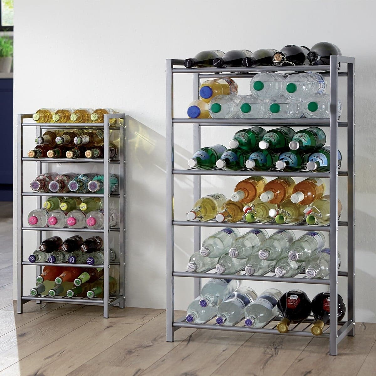 Casier à bouteilles en métal - H72 cm - Calicosy