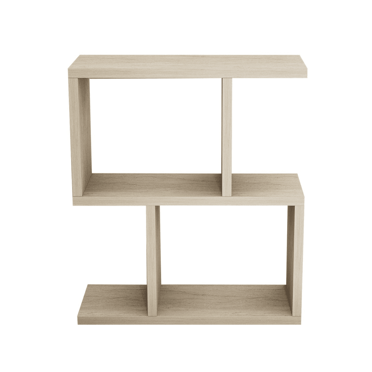 Bout de canapé L45 cm - ZET - Couleur : Travertin - Panneaux de particules - Calicosy