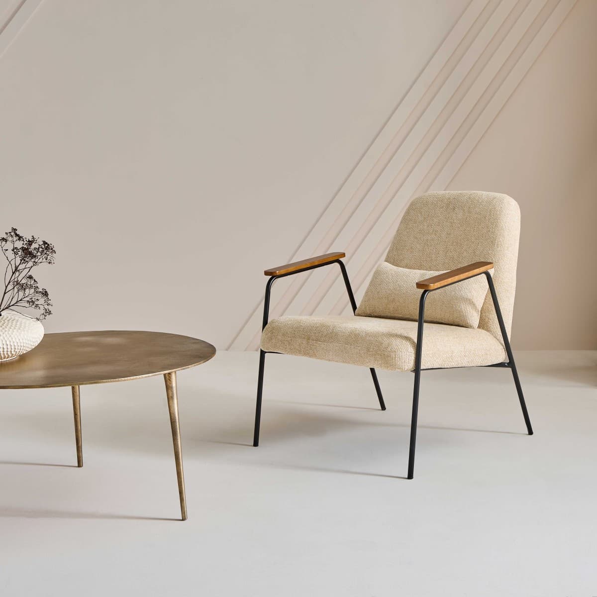 Fauteuil en tissu ALFRED - Calicosy