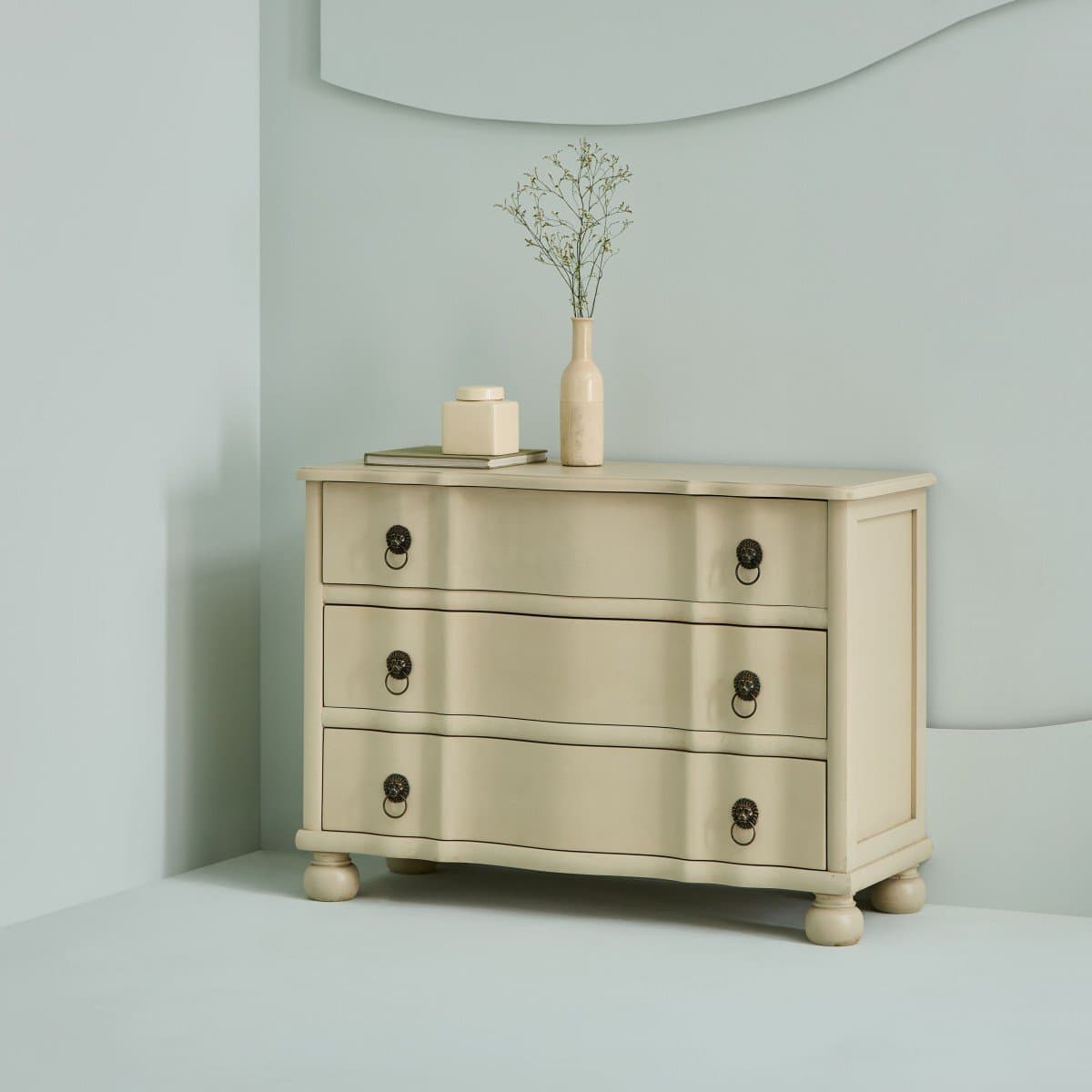 Commode 3 tiroirs H80 cm EDMONDE - Calicosy