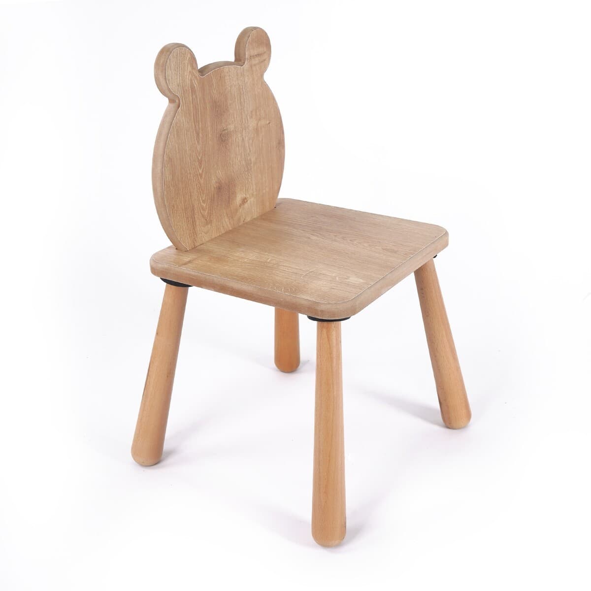 Chaise pour enfant dossier ourson L30 cm - MAEL - MDF - Calicosy