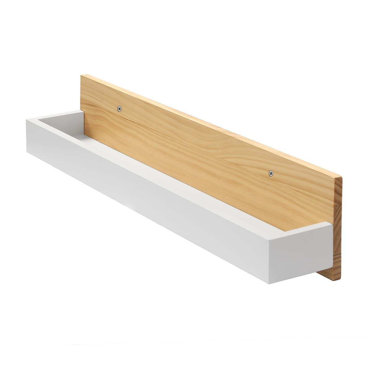 Étagère murale pin massif L60 cm - EVE - MDF - Calicosy