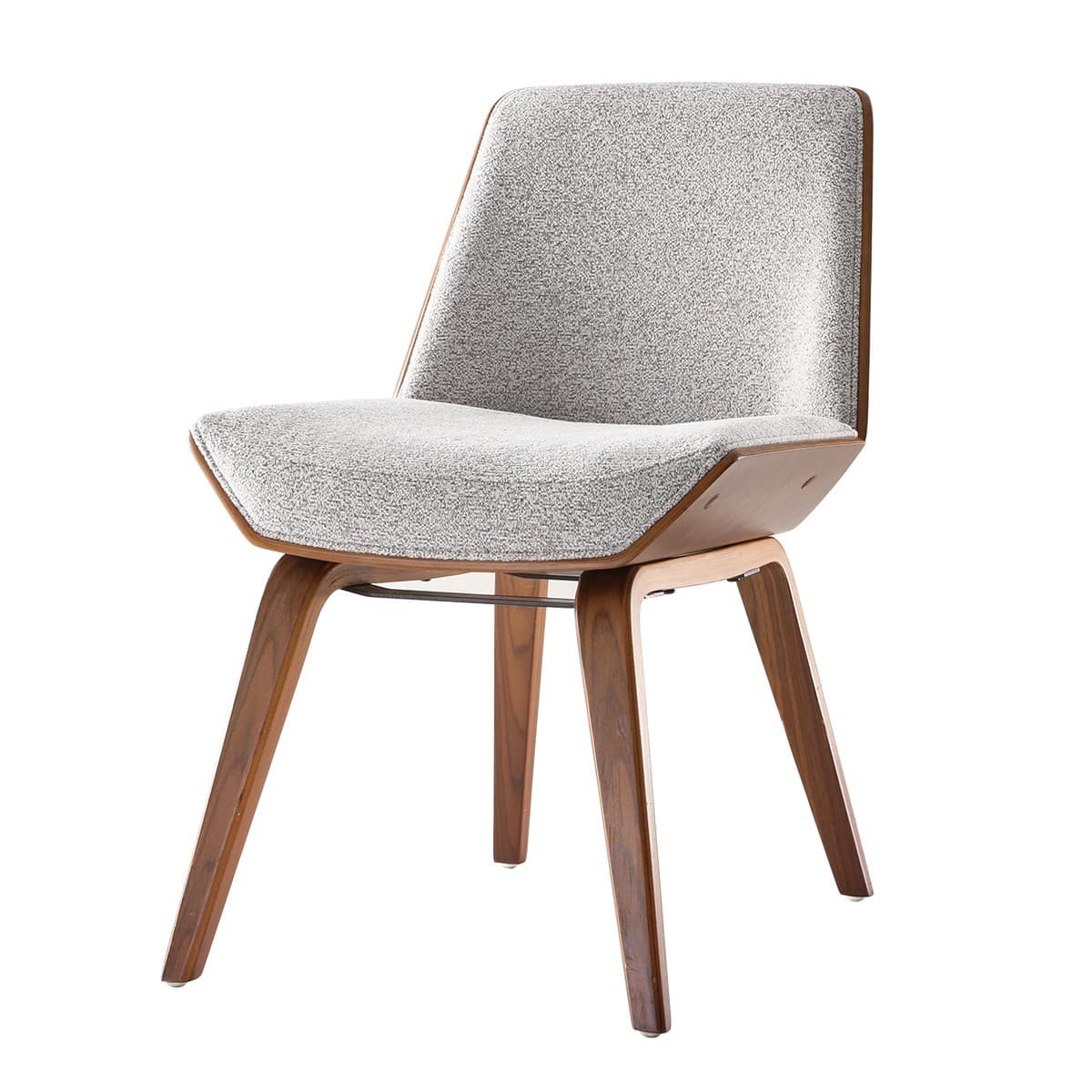 Chaise en tissu beige L52 cm - NICO - Tissu - Calicosy