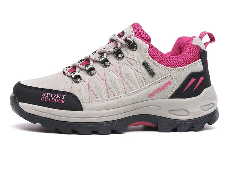 Chaussures de randonnée basses (Couleur: Gris clair, Taille de chaussure: 37)