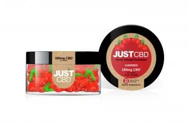 GUMMIES - 250mg CBD - JUSTCBD Cerises