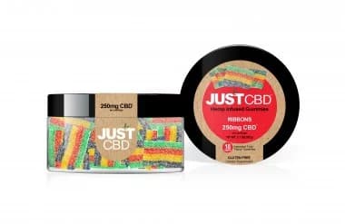 GUMMIES - 250mg CBD - JUSTCBD Rubans