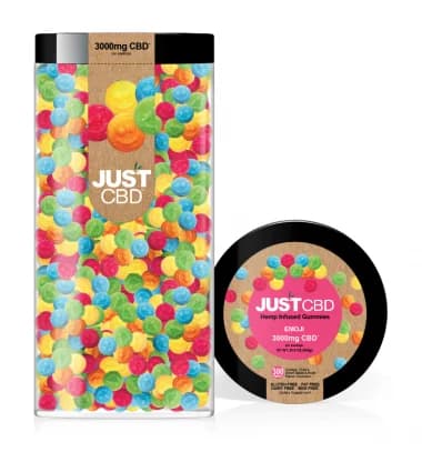 GUMMIES - 3000mg CBD - JUSTCBD Emojis