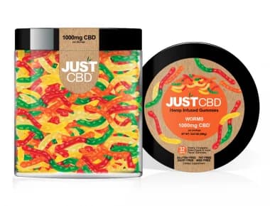 GUMMIES - CBD - 1000mg - JUSTCBD Serpents