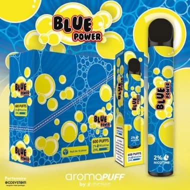 Puff parfum Blue Power - Aromapuff 20mg