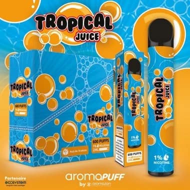 Puff parfum Tropical Juice - Aromapuff 10mg
