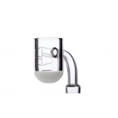 Réservoir en verre à concentré Chanvre - RiO - STACHE Fond Rond Blanc