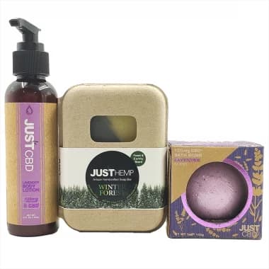 Pack Bien Être - Lotion, Savon, Bombe de bain - CANNABIDIOLPARADISE Relax