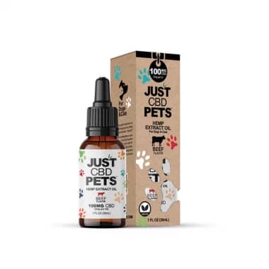 ANIMAUX - Huile de CBD au boeuf - JUSTCBD 500mg