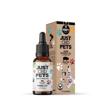 ANIMAUX - Huile de CBD au bacon - JUSTCBD 250mg