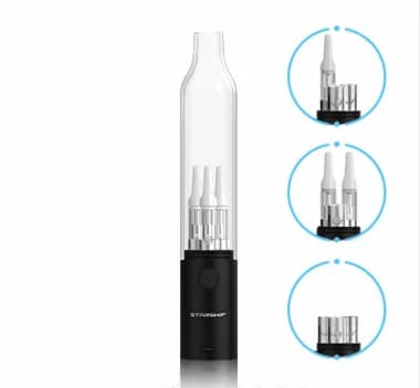 Vaporisateur Starship - HAMILTON DEVICES Noir