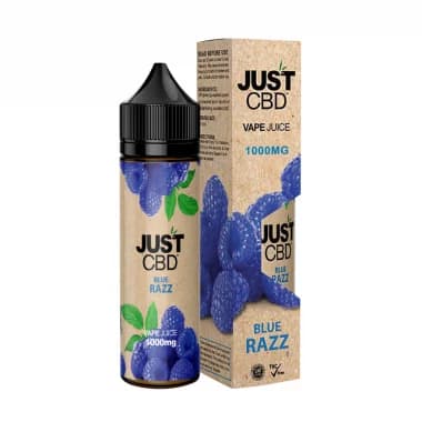 E-LIQUIDE - Framboise bleue - JUSTCBD 1500mg
