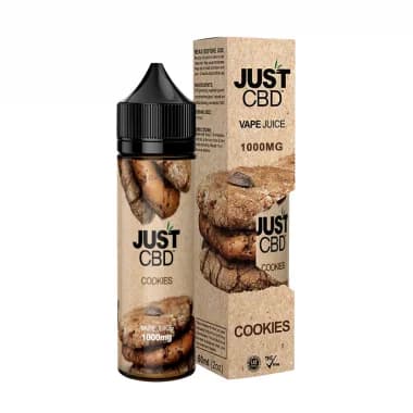 E-LIQUIDE - Cookies - JUSTCBD 1000mg